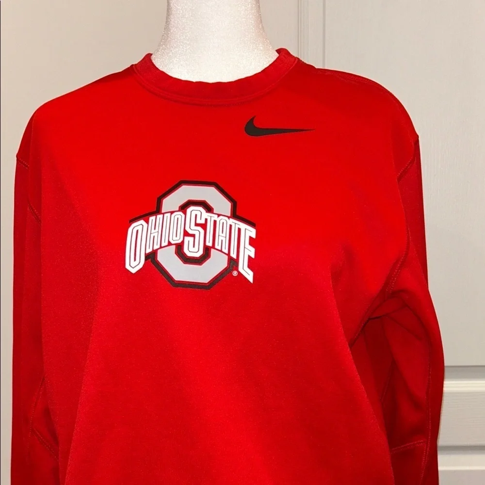 Nike Men's Red Ohio State Sweatshirt